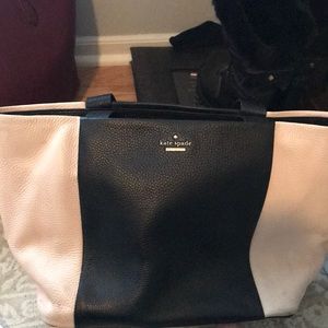Kate Spade ♠️ pink and black handbag
